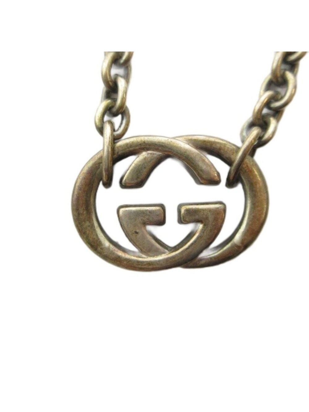 Gucci Pendant Interlocking Silver